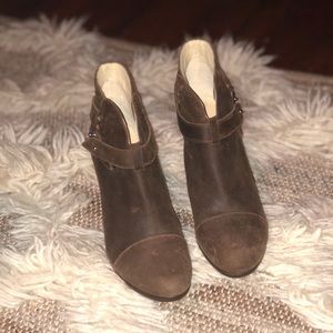 NEW NWOT rag & bone brown leather booties